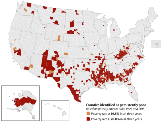 The Rule And Persistent Poverty Counties Everycrsreport